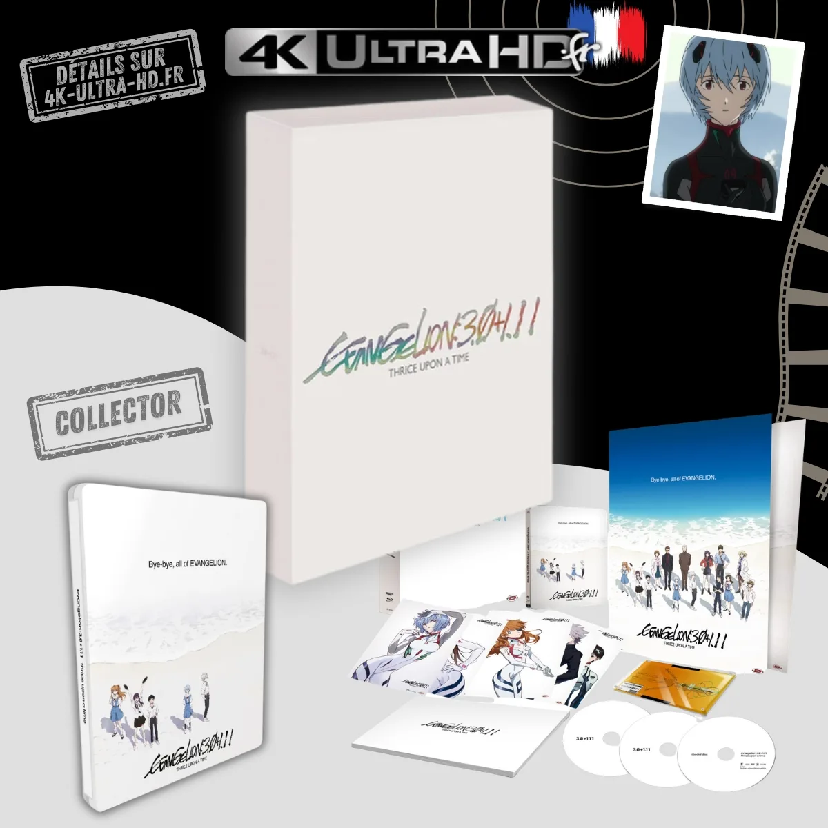 Evangelion 3.0 +1.11 Thrice Upon a Time 4K Collector