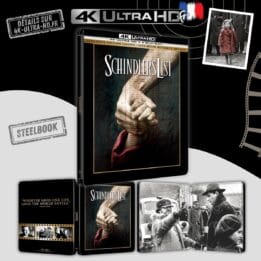 La Liste de Schindler 4K Steelbook annonce