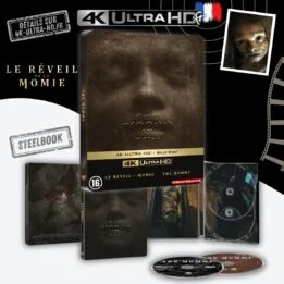 Le Réveil de la momie 4K Steelbook annonce