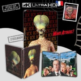 Mars Attacks! 4k Steelbook annonce