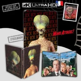 Mars Attacks! 4k Steelbook annonce