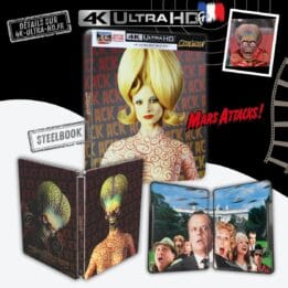 Mars Attacks! 4k Steelbook annonce