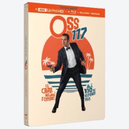 OSS 117 4k Steelbook 2 films