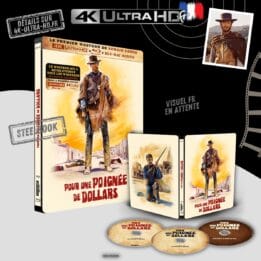 Pour une poignée de dollars 4K Steelbook annonce 2