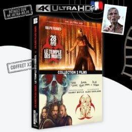 Coffret 28 ans plus tard + Le Temple des morts 4k annonce