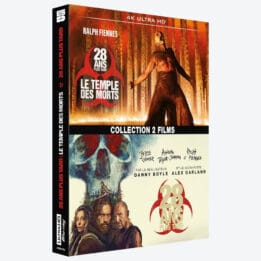 Coffret 28 ans plus tard + Le Temple des morts 4k
