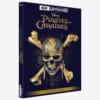 coffret Pirates des Caraïbes 5 films 4K