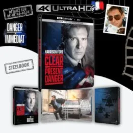 Danger immédiat 4K Steelbook annonce