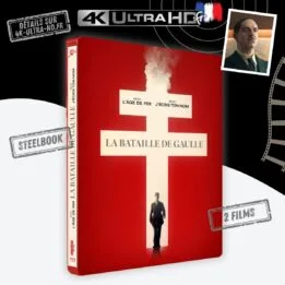 Coffret La Bataille de Gaulle Les 2 Films 4K Steelbook annonce