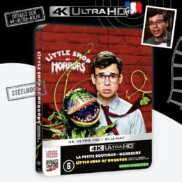 La Petite Boutique des horreurs 4K Steelbook annonce