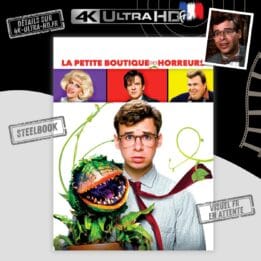La Petite Boutique des horreurs 4K Steelbook annonce