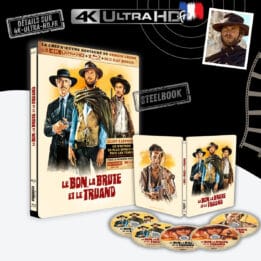 Le Bon la Brute et le Truand 4K Steelbook annonce