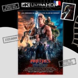Les Maîtres de l'Univers 4K Steelbook annonce