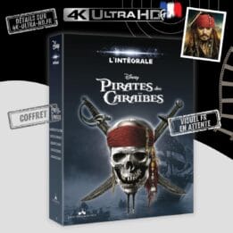 coffret Pirates des Caraïbes 5 films 4K annonce
