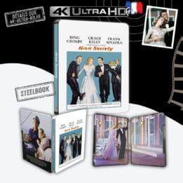 Haute société 4K Steelbook annonce