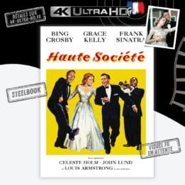 Haute société 4K Steelbook annonce