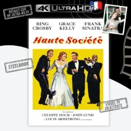 Haute société 4K Steelbook annonce