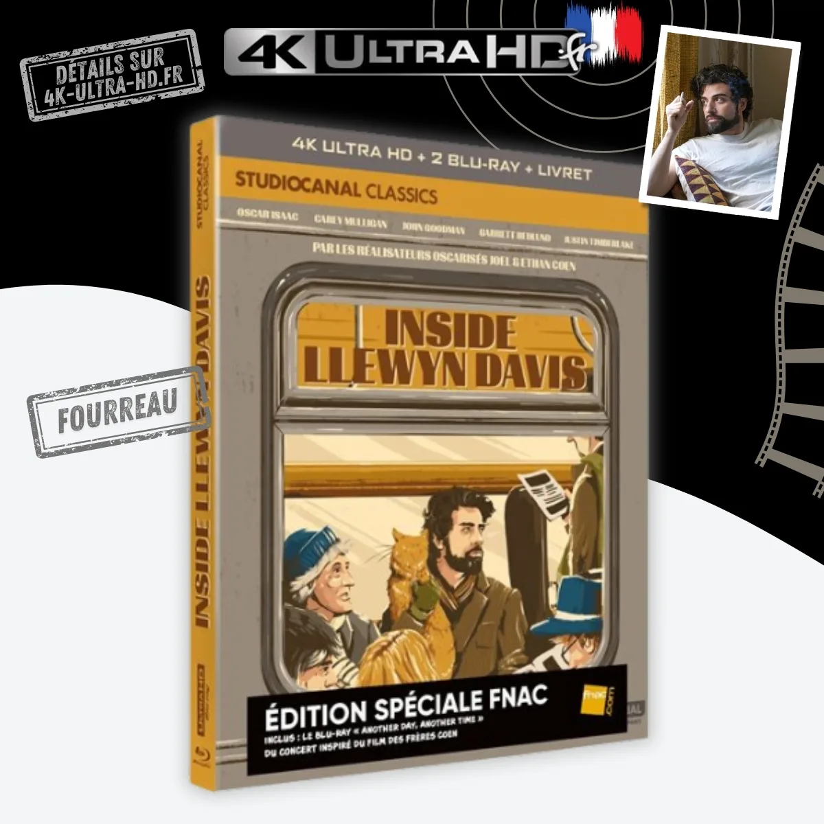 Inside Llewyn Davis 4K Fnac annonce