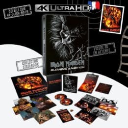 Iron Maiden Burning Ambition 4K Steelbook annonce