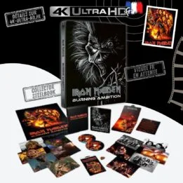Iron Maiden Burning Ambition 4K Steelbook annonce