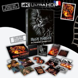 Iron Maiden Burning Ambition 4K Steelbook annonce