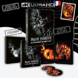 Iron Maiden Burning Ambition 4K Steelbook annonce