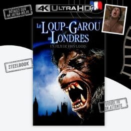 Le Loup-garou de Londres 4K Steelbook annonce