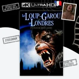 Le Loup-garou de Londres 4K Steelbook annonce