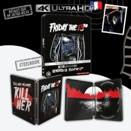 Vendredi 13 4K Steelbook annonce