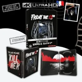Vendredi 13 4K Steelbook annonce