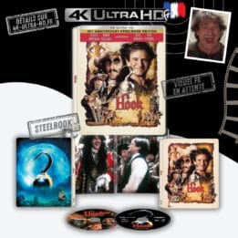 Hook ou la revanche du Capitaine Crochet 4K Steelbook annonce