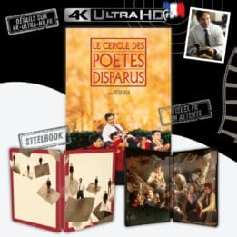 Le Cercle des poètes disparus 4K Steelbook annonce