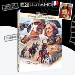 L'Homme qui voulut être roi 4K Steelbook annonce