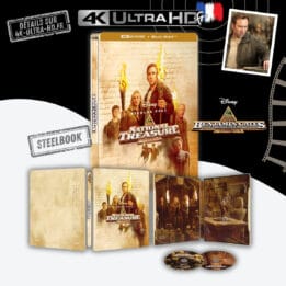 Benjamin Gates et le trésor des templiers 4K Steelbook annonce