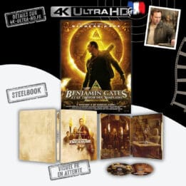 Benjamin Gates et le trésor des templiers 4K Steelbook annonce
