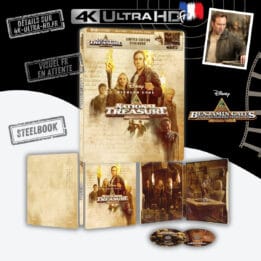 Benjamin Gates et le trésor des templiers 4K Steelbook annonce