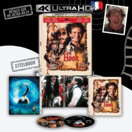 Hook ou la revanche du Capitaine Crochet 4K Steelbook annonce