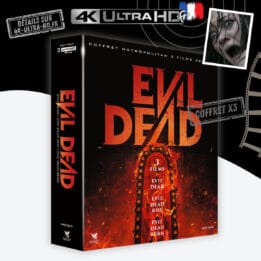 Coffret Evil Dead 4K 3 films annonce