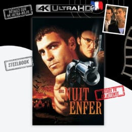 Une nuit en enfer 4K Steelbook annonce